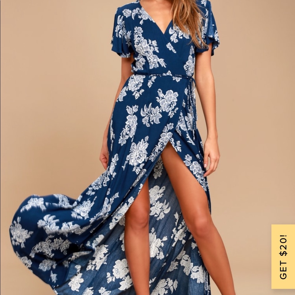 NWT Lulu’s Wrap Dress!